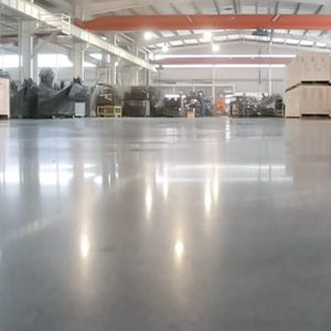 Ningbo concrete mirror curing floor technology