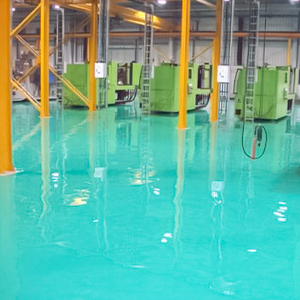 Epoxy resin heavy anticorrosive floor